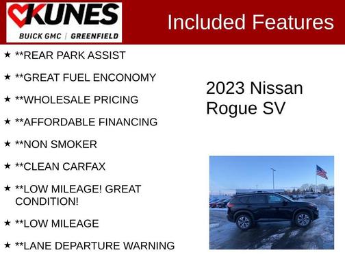 2023 Nissan Rogue SV