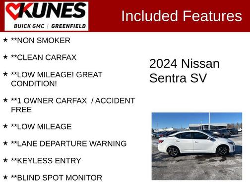 2024 Nissan Sentra SV