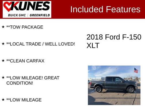 2018 Ford F-150 XLT
