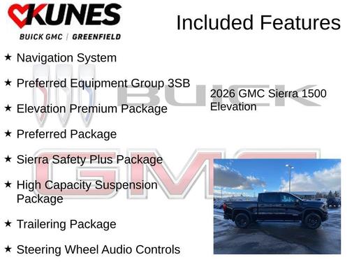 2026 GMC Sierra 1500 Elevation