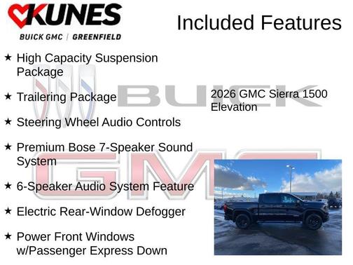 2026 GMC Sierra 1500 Elevation