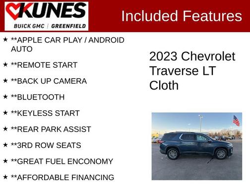 2023 Chevrolet Traverse LT Cloth