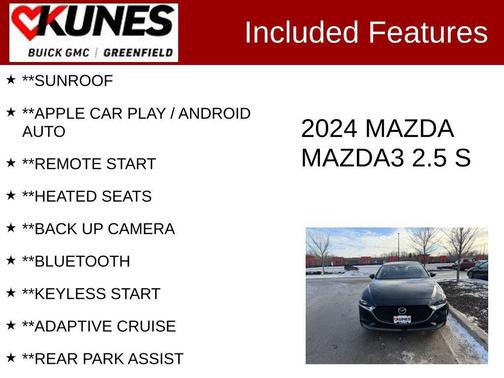 2024 Mazda Mazda3 FWD w/Preferred Package