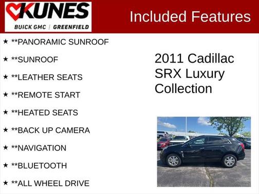 2011 Cadillac SRX Luxury Collection