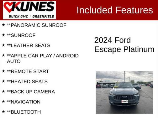2024 Ford Escape Platinum