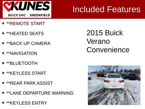 2015 Buick Verano Convenience Group