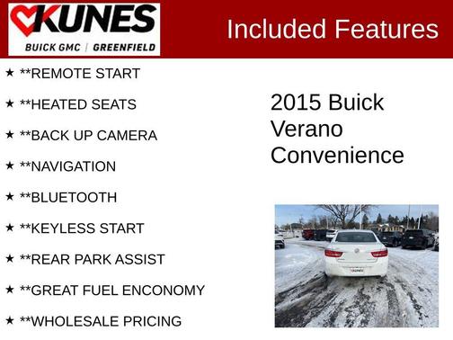 2015 Buick Verano Convenience Group