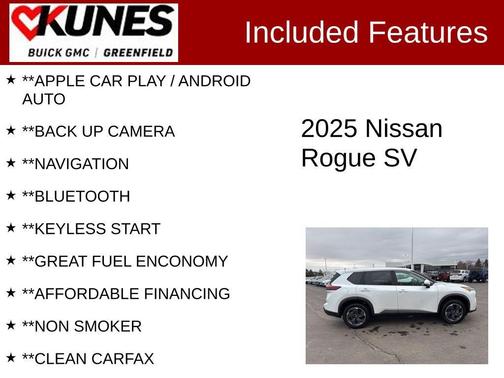 2025 Nissan Rogue SV