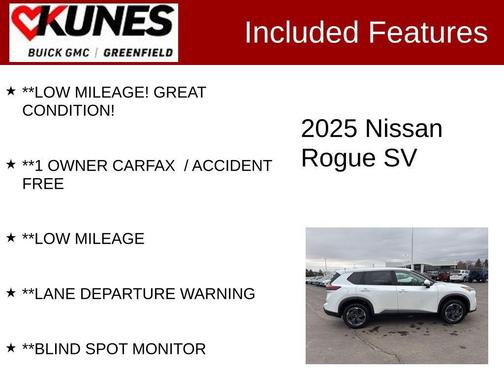 2025 Nissan Rogue SV