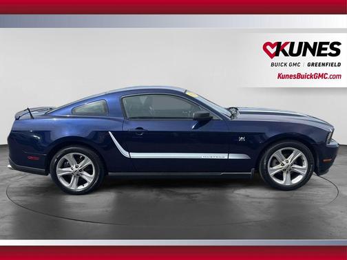 Blue 2010 Ford Mustang Base