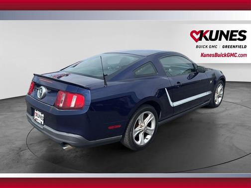 Blue 2010 Ford Mustang Base