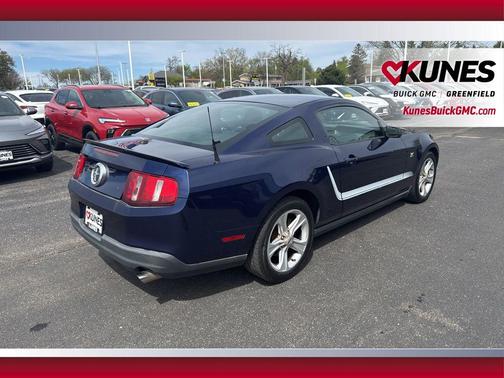 Blue 2010 Ford Mustang Base