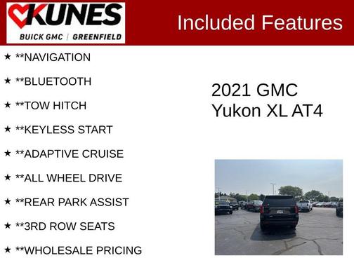 2021 GMC Yukon XL 4WD AT4
