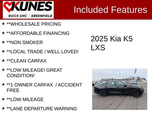 2025 Kia K5 LXS