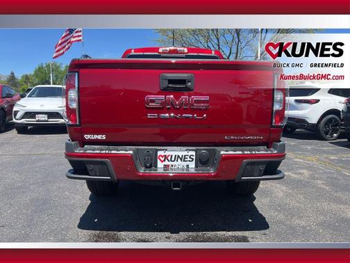 Cayenne Red 2021 GMC Canyon Denali