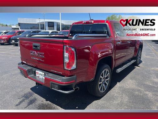 Cayenne Red 2021 GMC Canyon Denali