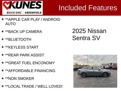 2025 Nissan Sentra SV