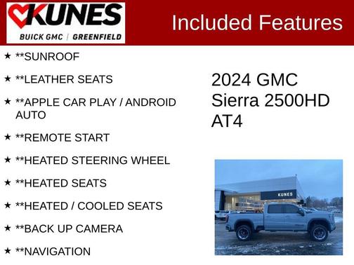 2024 GMC Sierra 2500 AT4