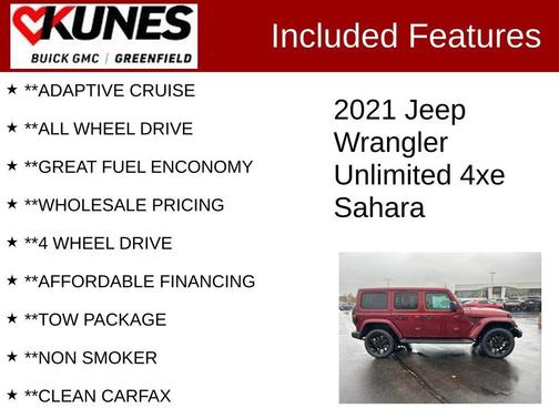 2021 Jeep Wrangler Unlimited 4xe Sahara