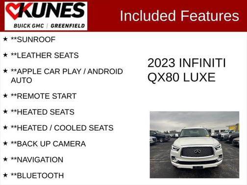 2023 INFINITI QX80 Luxe
