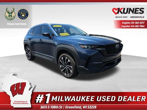 Blue Metallic 2025 Mazda CX-50 Hybrid Premium Plus Package