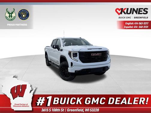 Summit White 2026 GMC Sierra 1500 Elevation