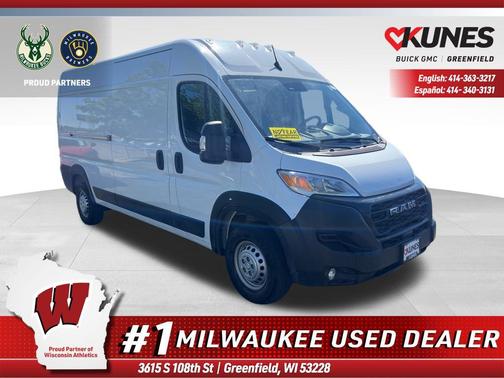 Bright White 2026 RAM ProMaster 2500 Tradesman