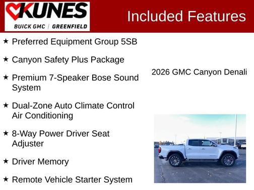 2026 GMC Canyon Denali