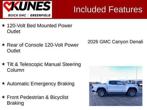 2026 GMC Canyon Denali