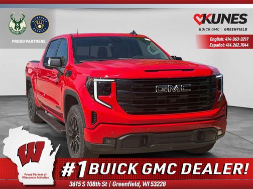 Cardinal Red 2026 GMC Sierra 1500 Elevation