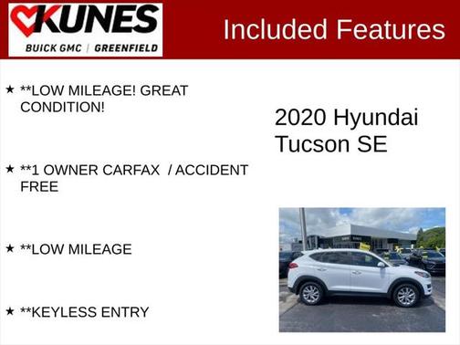2020 Hyundai TUCSON SE
