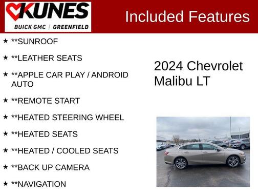2024 Chevrolet Malibu FWD 2LT
