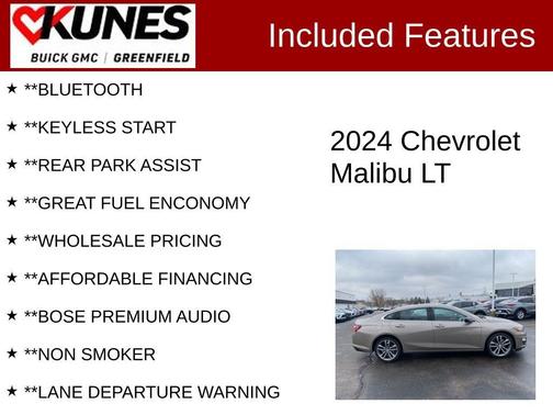 2024 Chevrolet Malibu FWD 2LT
