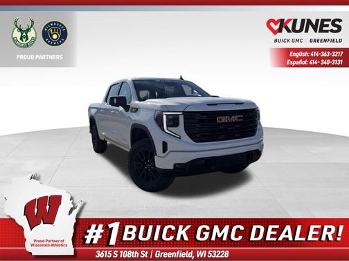 Summit White 2026 GMC Sierra 1500 Elevation