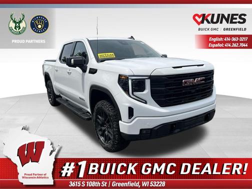 Summit White 2026 GMC Sierra 1500 Elevation
