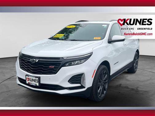 Summit White 2024 Chevrolet Equinox AWD RS