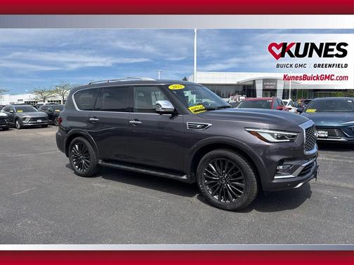 Anthracite Gray 2023 INFINITI QX80 SENSORY AWD
