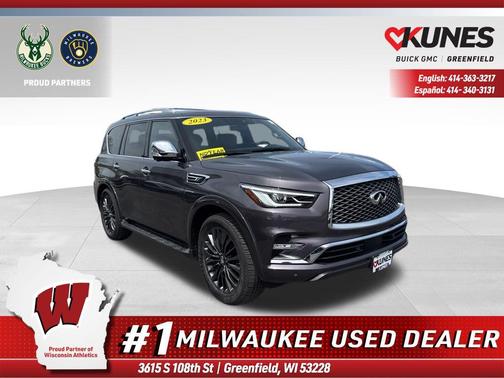Anthracite Gray 2023 INFINITI QX80 SENSORY AWD