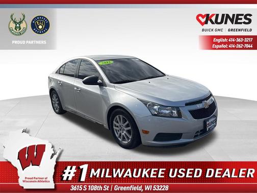 Silver Ice Metallic 2012 Chevrolet Cruze LS