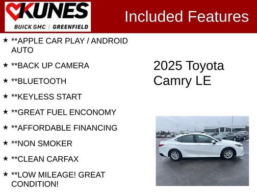 2025 Toyota Camry LE