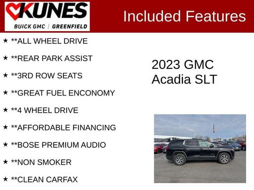 2023 GMC Acadia AWD SLT