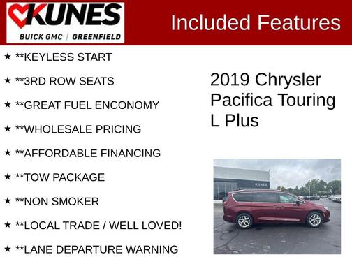 2019 Chrysler Pacifica Touring-L Plus