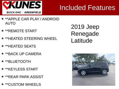 2019 Jeep Renegade Latitude