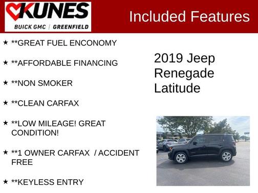 2019 Jeep Renegade Latitude