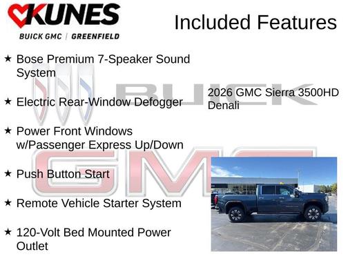 2026 GMC Sierra 3500 Denali