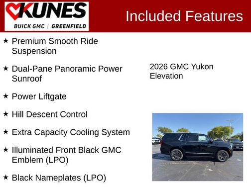 2026 GMC Yukon 4WD Elevation