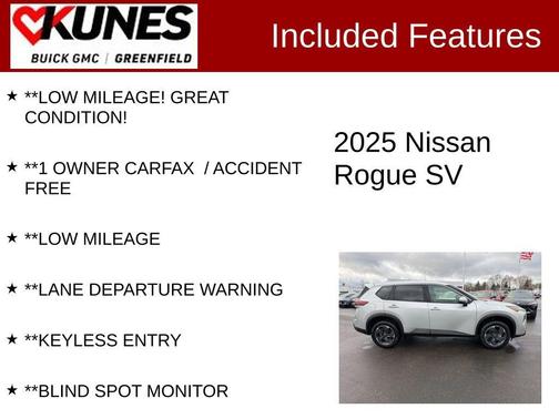 2025 Nissan Rogue SV