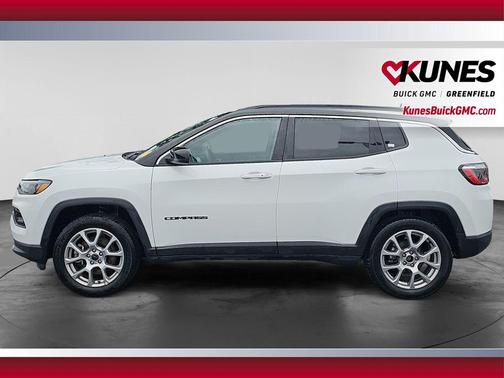 Bright White Clearcoat 2025 Jeep Compass Limited