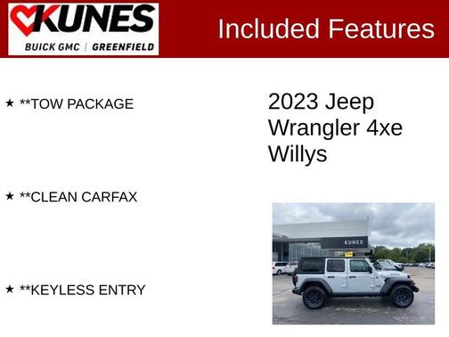 2023 Jeep Wrangler 4xe Willys