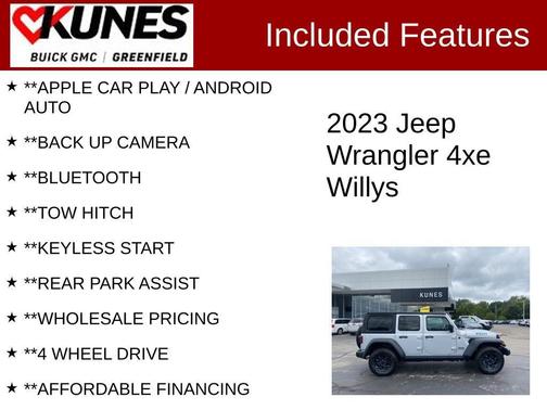 2023 Jeep Wrangler 4xe Willys